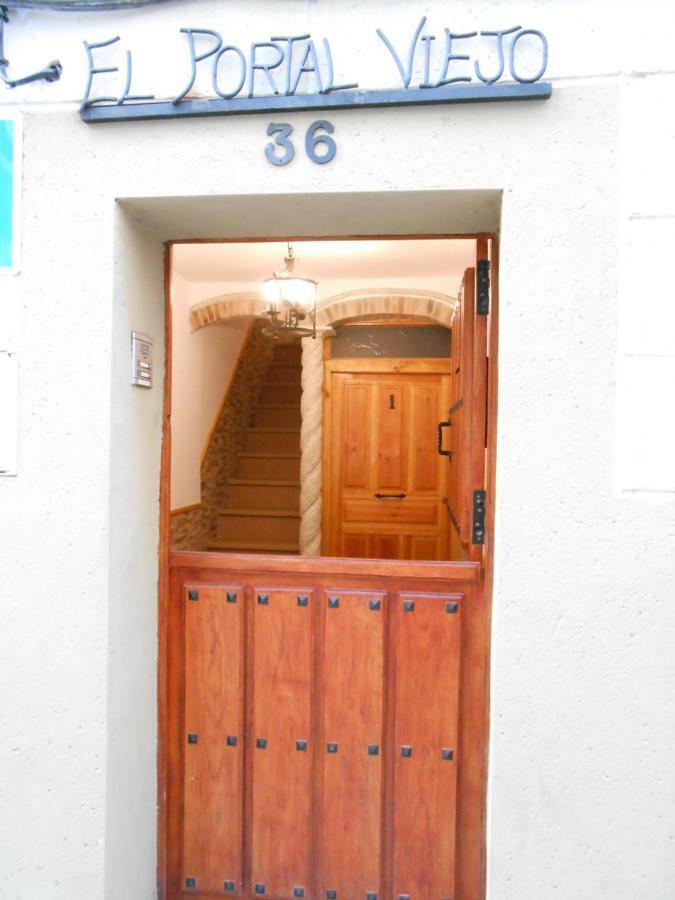 El Portal Viejo Leilighet Cabezuela Del Valle Eksteriør bilde
